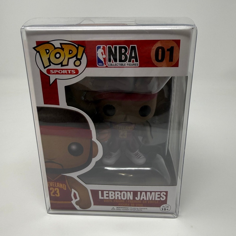 Funko Pop! NBA #01 Vaulted LeBron James Miami Heat Red Jersey